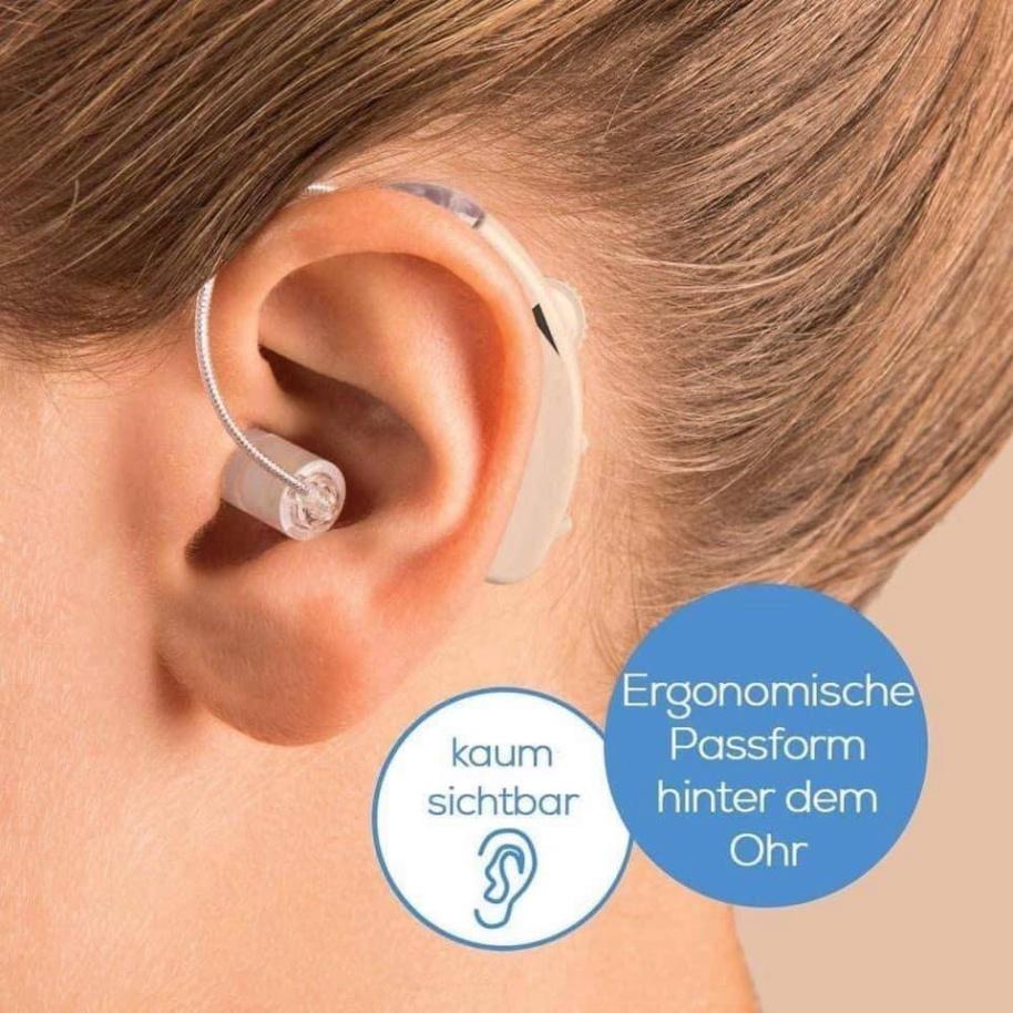 Máy Trợ Thính Cao Cấp BEURER HA 50, Khuếch Đại Âm Thanh 40dB, Nhập Đức, BH 12 Tháng