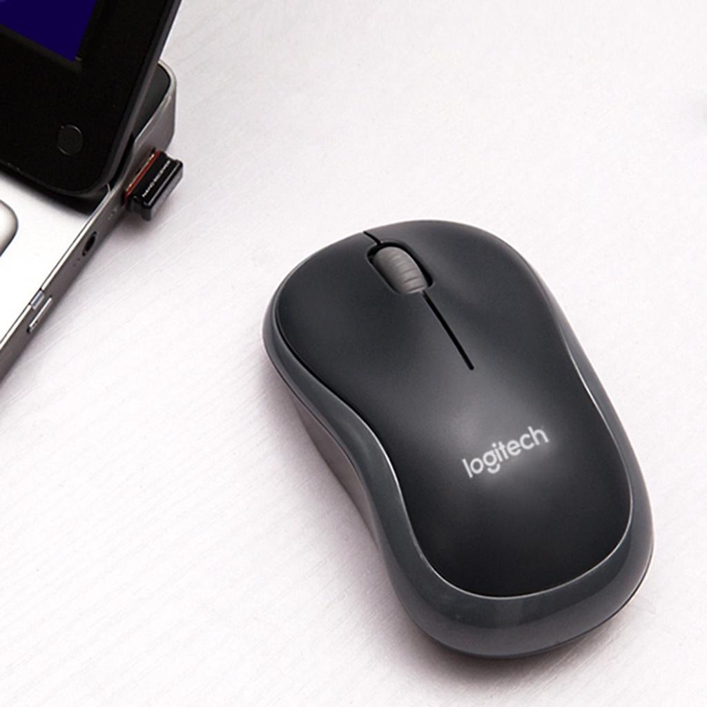 Chuột Logitech M185 không dây 1.000dpi - Hàng chính hãng