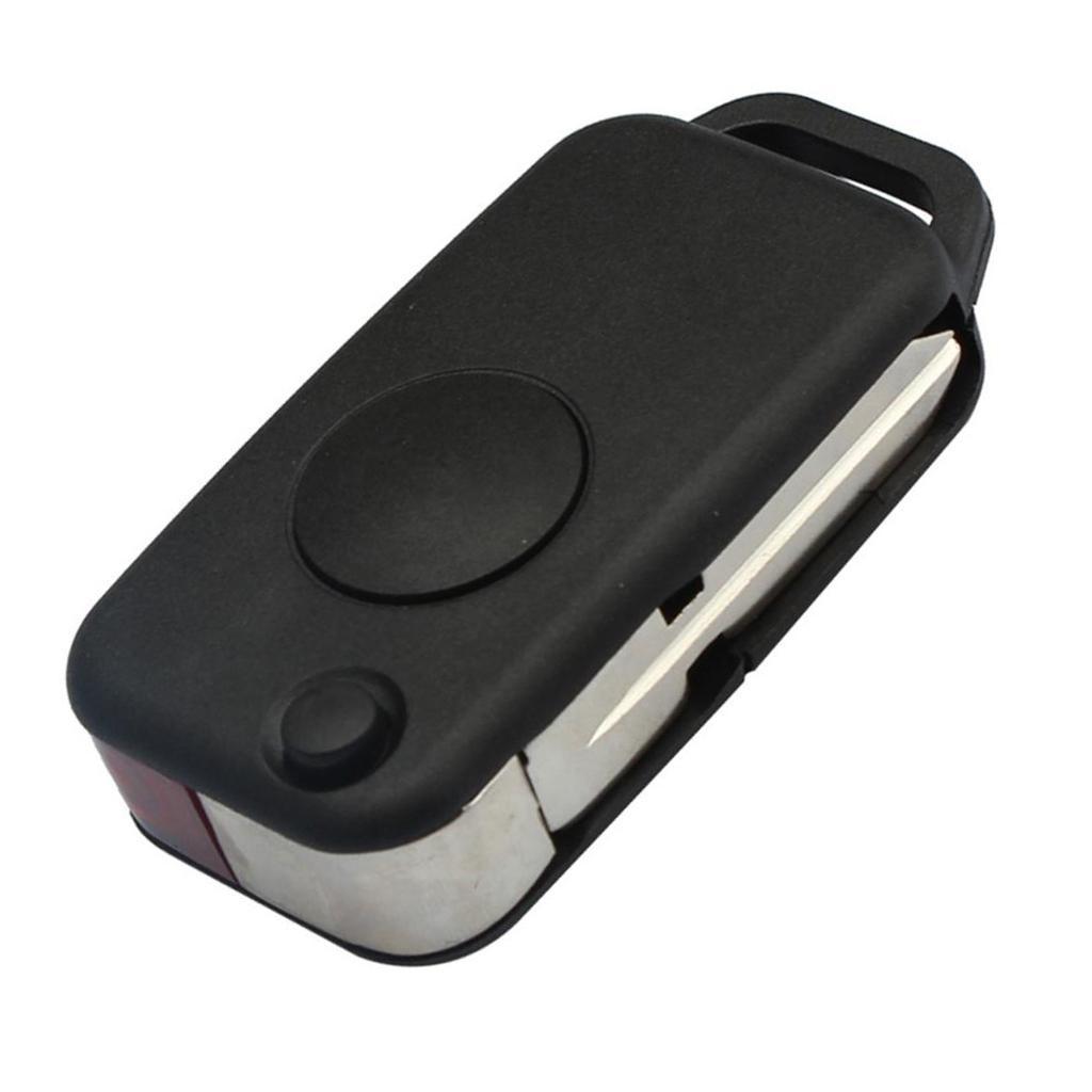 6x1 Button Uncut  Folding Remote Key Case Shell for