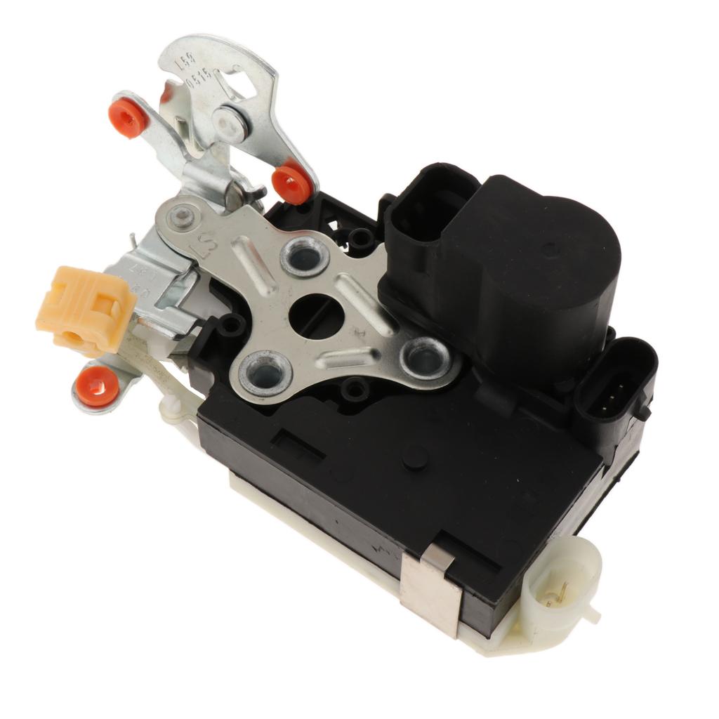 Door Lock Actuator Integrated Latch LH Driver Side Front for
