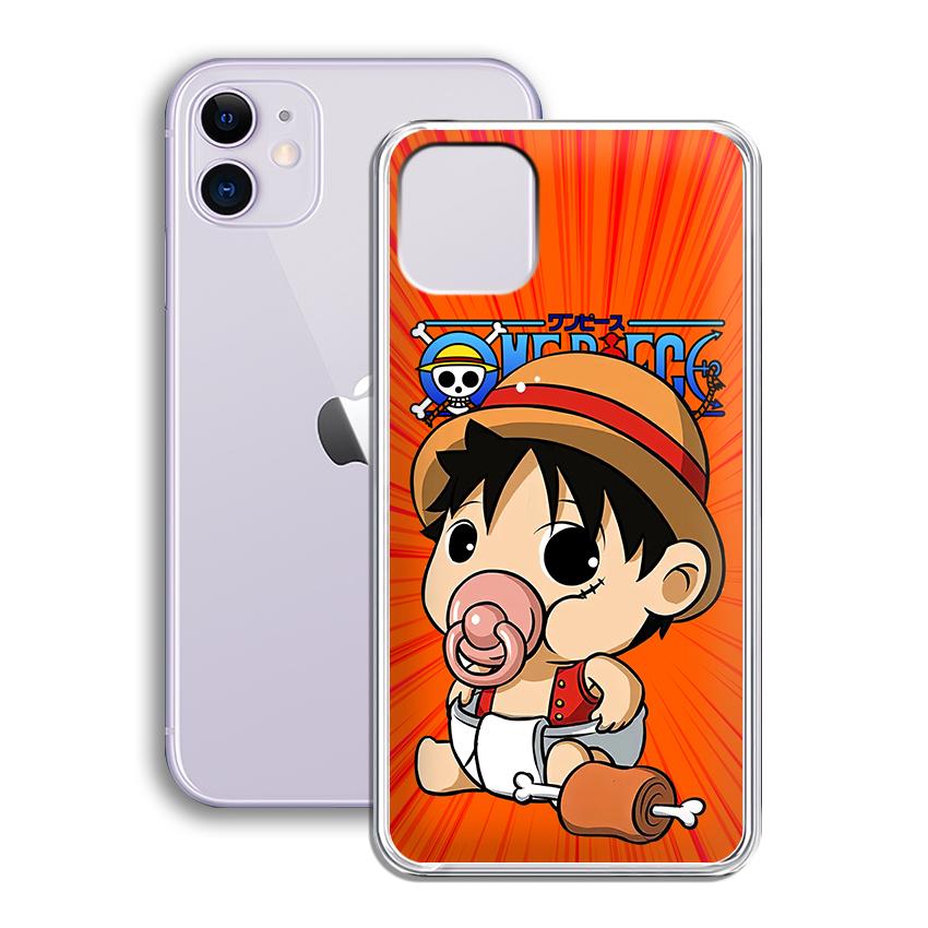 Ốp lưng dẻo cho điện thoại Iphone 11 - 01240 7854 DAOHAITAC08 - One Piece - Hàng Chính Hãng
