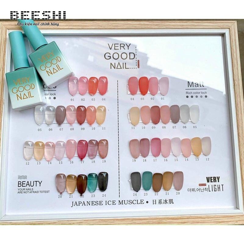 sét sơn thạch 18 24 màu nail - Beeshi shop nail