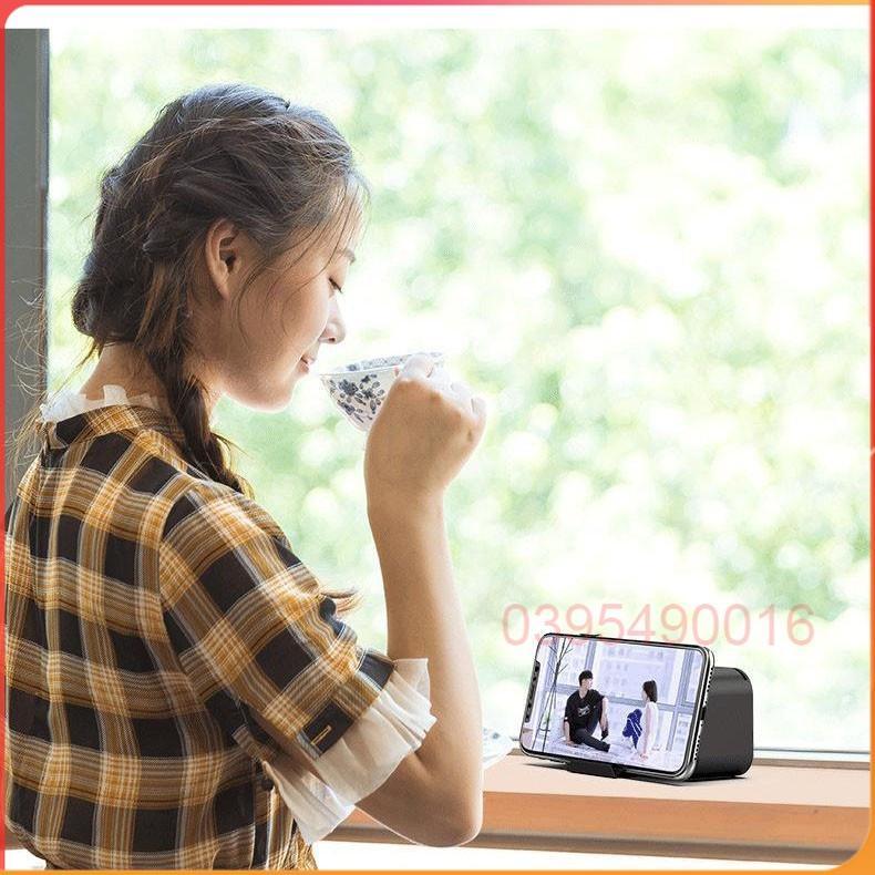 Loa bluetooth KIMISO K10 Plus kiêm đồng hồ báo thức màn hình tráng gương hiển thị nhiệt độ đèn led nghe nhạc đỉnh cao