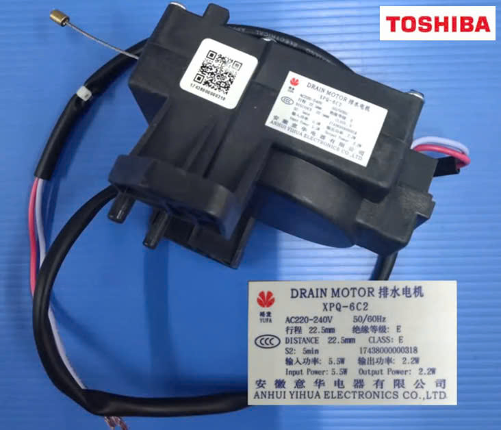 MOTOR KÉO XẢ MÁY GIẶT TOSHIBA M905/L805/K800/K900/K905/J900– HÀNG CHÍNH HÃNG