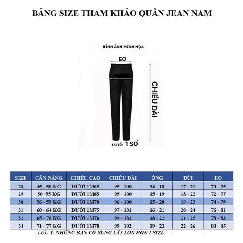 Quần Jean Nam, Quần Bò Nam kiểu mới hot trend 2021 msa4