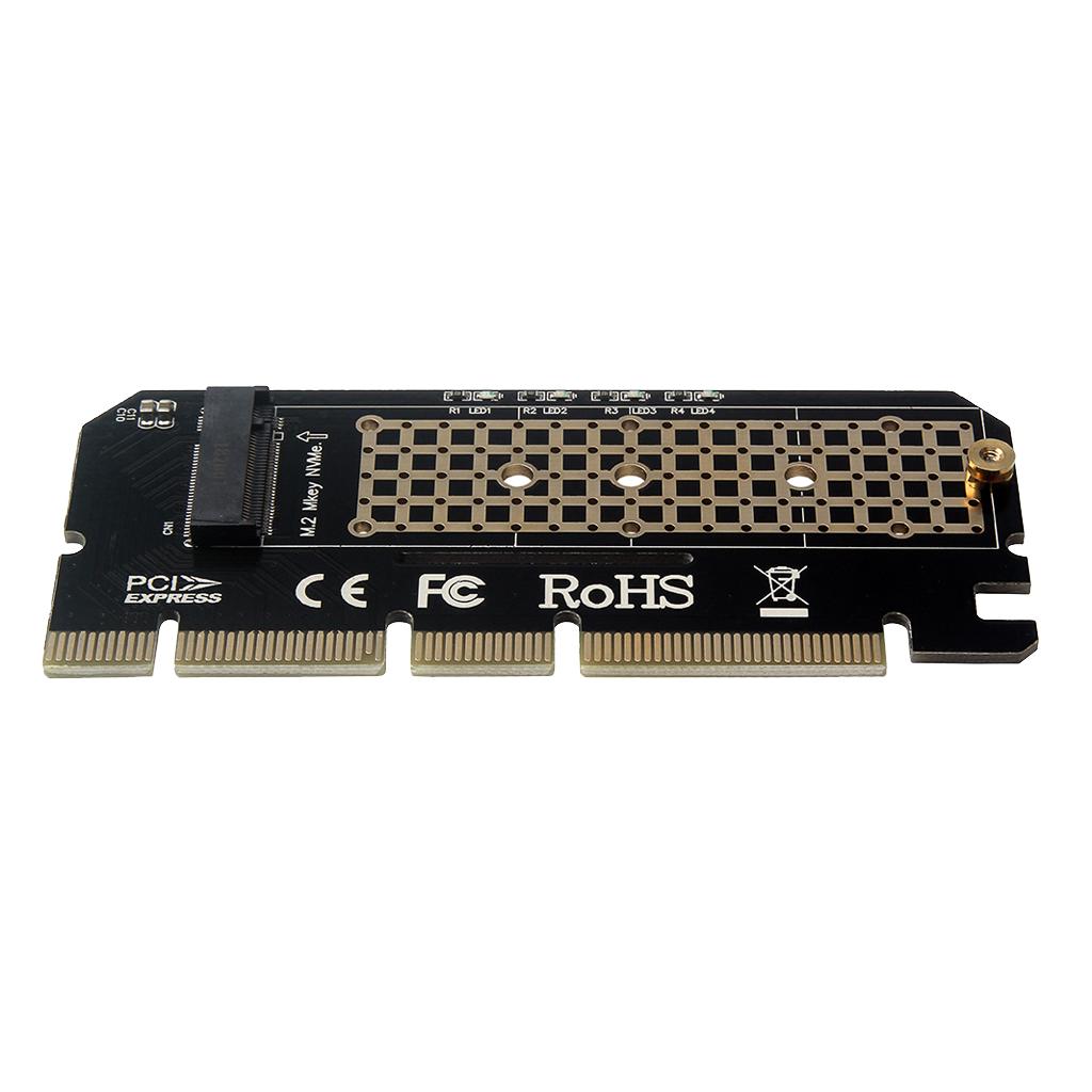 M.2 NVMe SSD NGFF TO PCI-e 3.0 16x adapter M-Key interface card Full speed