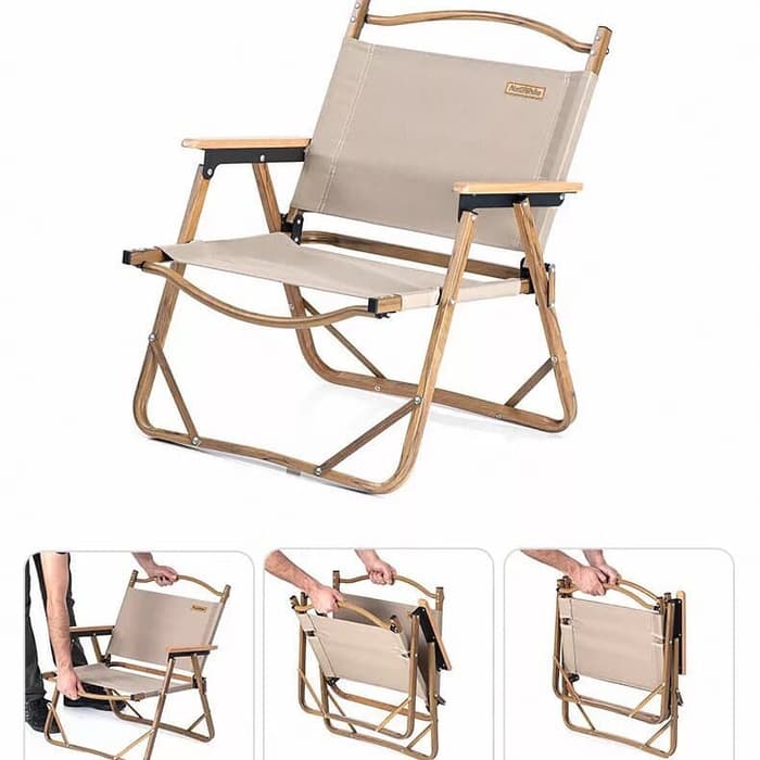 Ghế gấp dã ngoại Glamping NatureHike NH19Y002-D