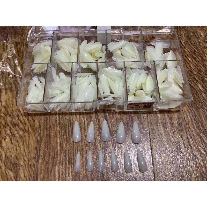 Móng giả fom nhọn màu đục hàng chuẩn