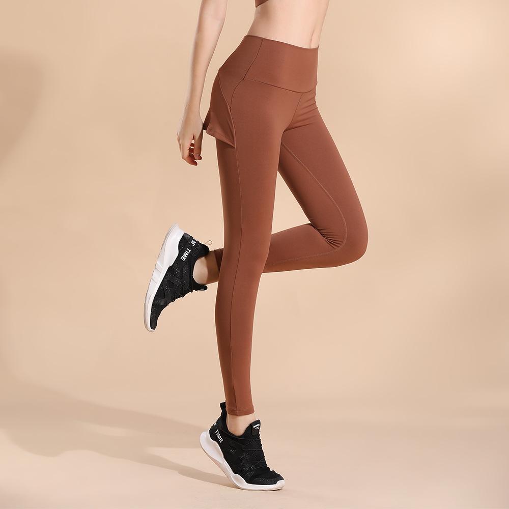 Quần Tập Yoga Thể Dục Nữ Quần Legging Tập Yoga Gym Quần Legging Co Giãn Thoáng Thể Thao Femme Năng Lượng Liền Mạch Quần Legging Thể Thao Quần Váy