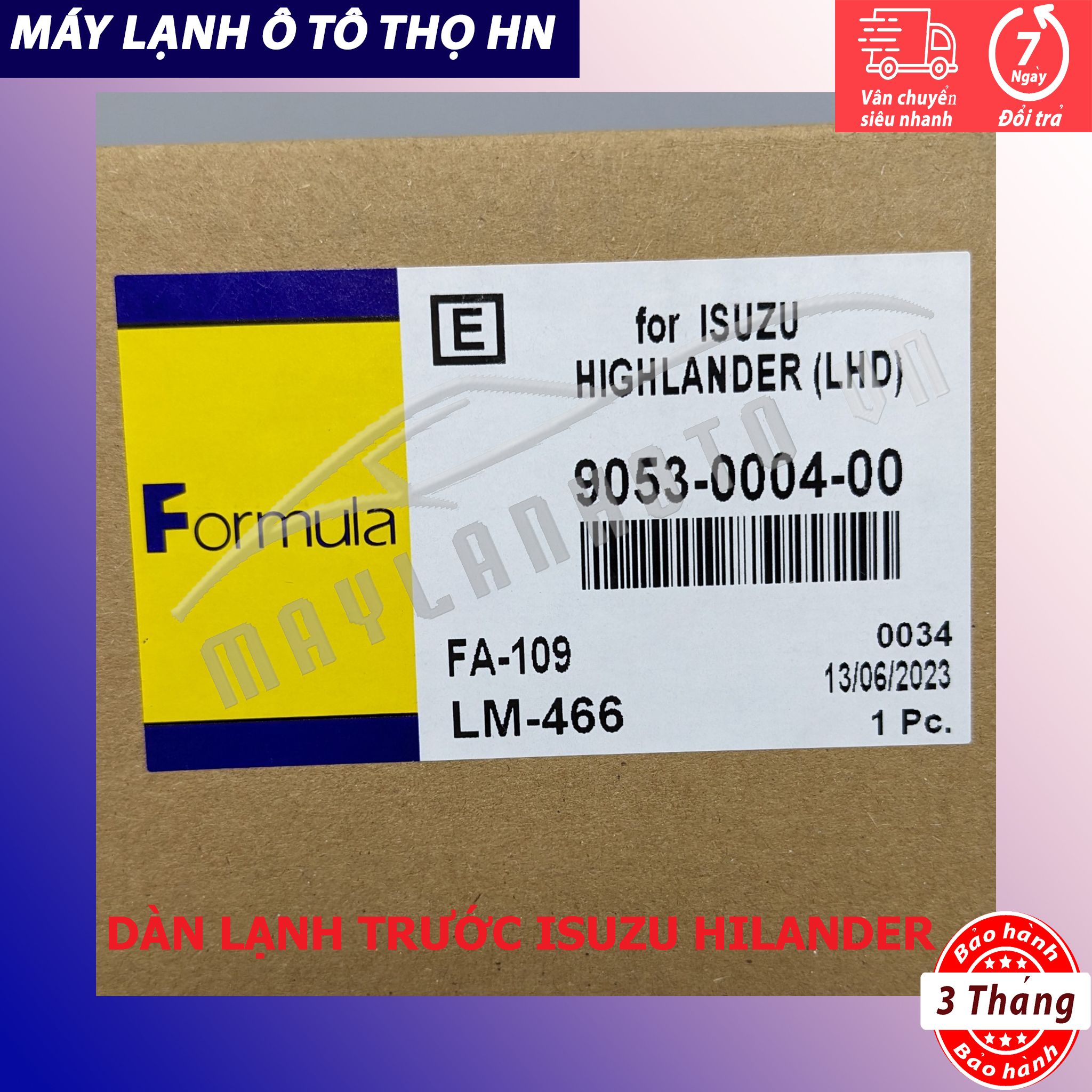 Dàn lạnh Isuzu Hilander Hàng xịn Thái Lan
