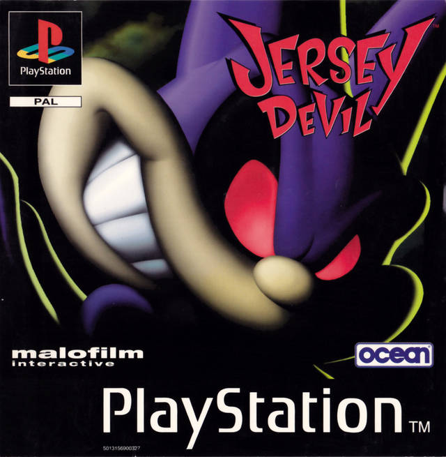 đĩa game ps1 jersey devil