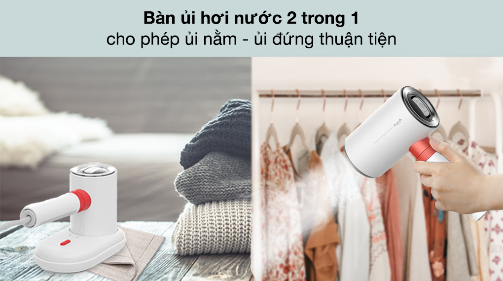 Bàn là hơi nước cầm tay đa năng Sothing HS200 công suất 1000w- Hàng chính hãng