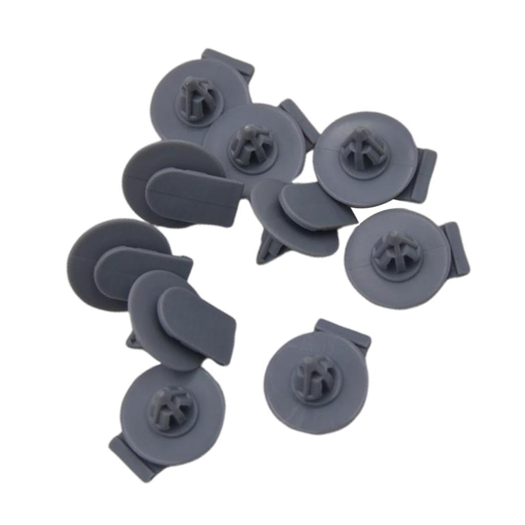 10x Clips for BMW Cooper Wheel Arch Trim Gray R50 R52 R53