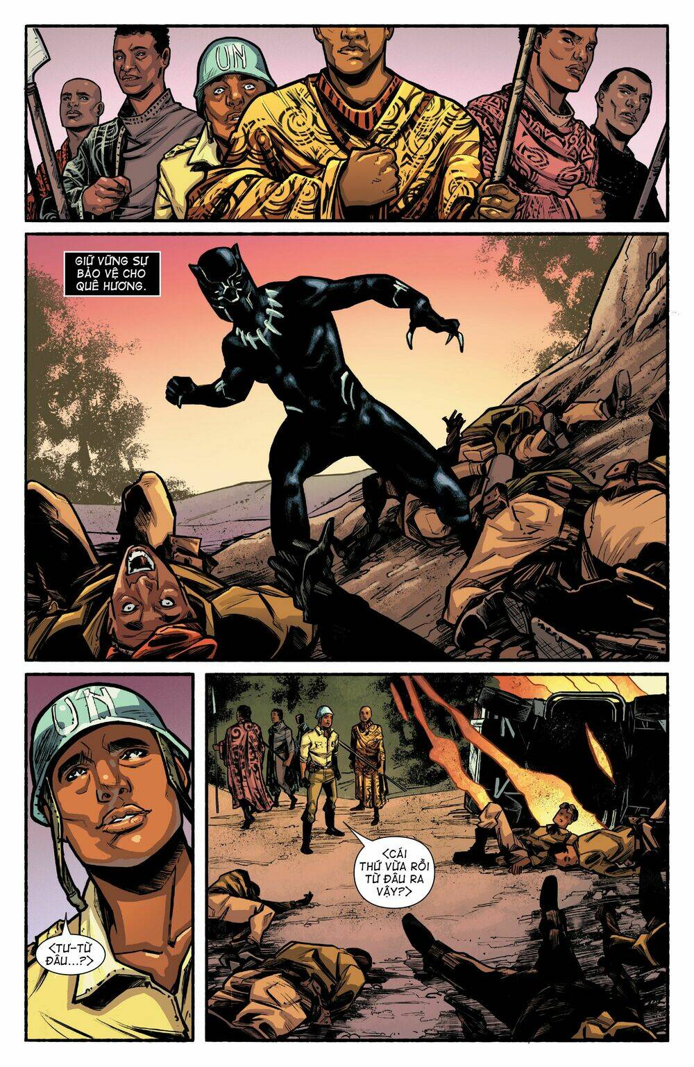 marvel's black panther prelude - hoàng đế báo đen tiền dẫn chapter 1 5