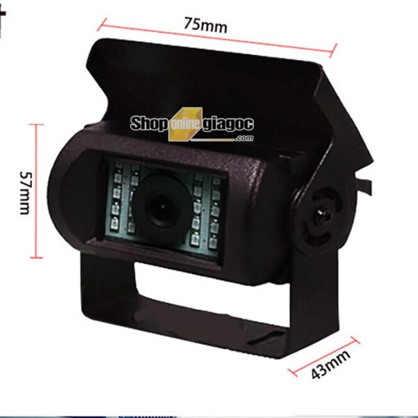 Camera Chống Nước Gắn Xe Tải 12-24V