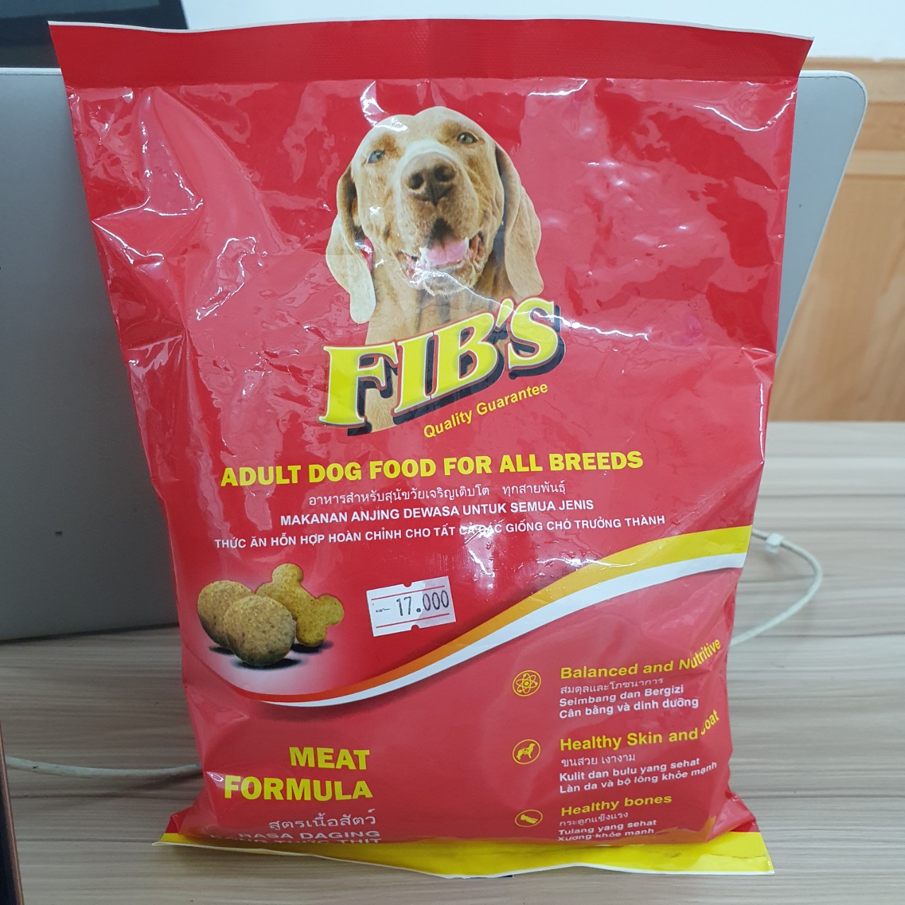 Thức ăn hạt Fib's cho chó lớn 400g - 1.5kg