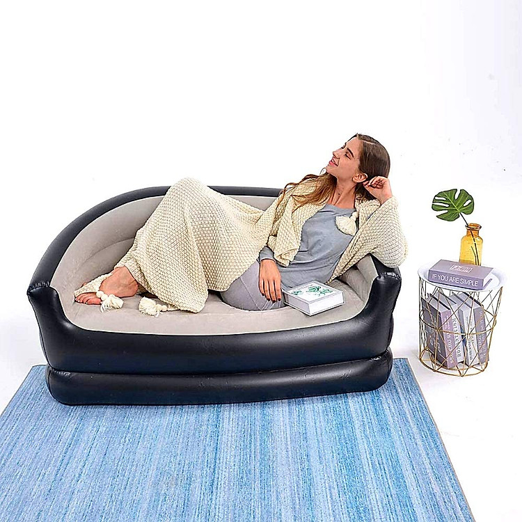 Ghế Sofa Coupe Love EU Bơm Hơi (Tặng Bơm Điện 220v)