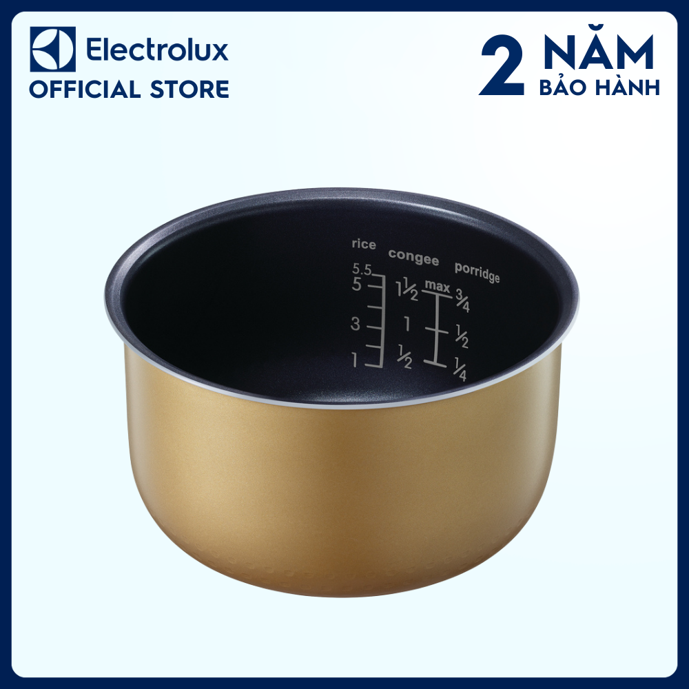 Nồi cơm điện Electrolux 1L E7RC1-550K - Màu đen - Nhiều chương trình nấu đa dạng - Bảo hành 2 năm toàn quốc [Hàng chính hãng]