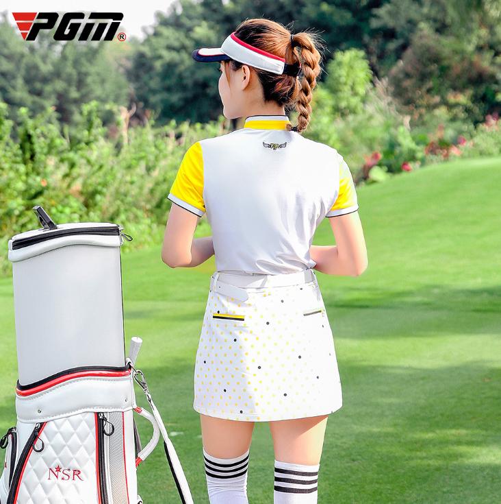 Áo cộc tay golf nữ YF175 - Thiết kế độc đáo cho ngày hè nổi bật