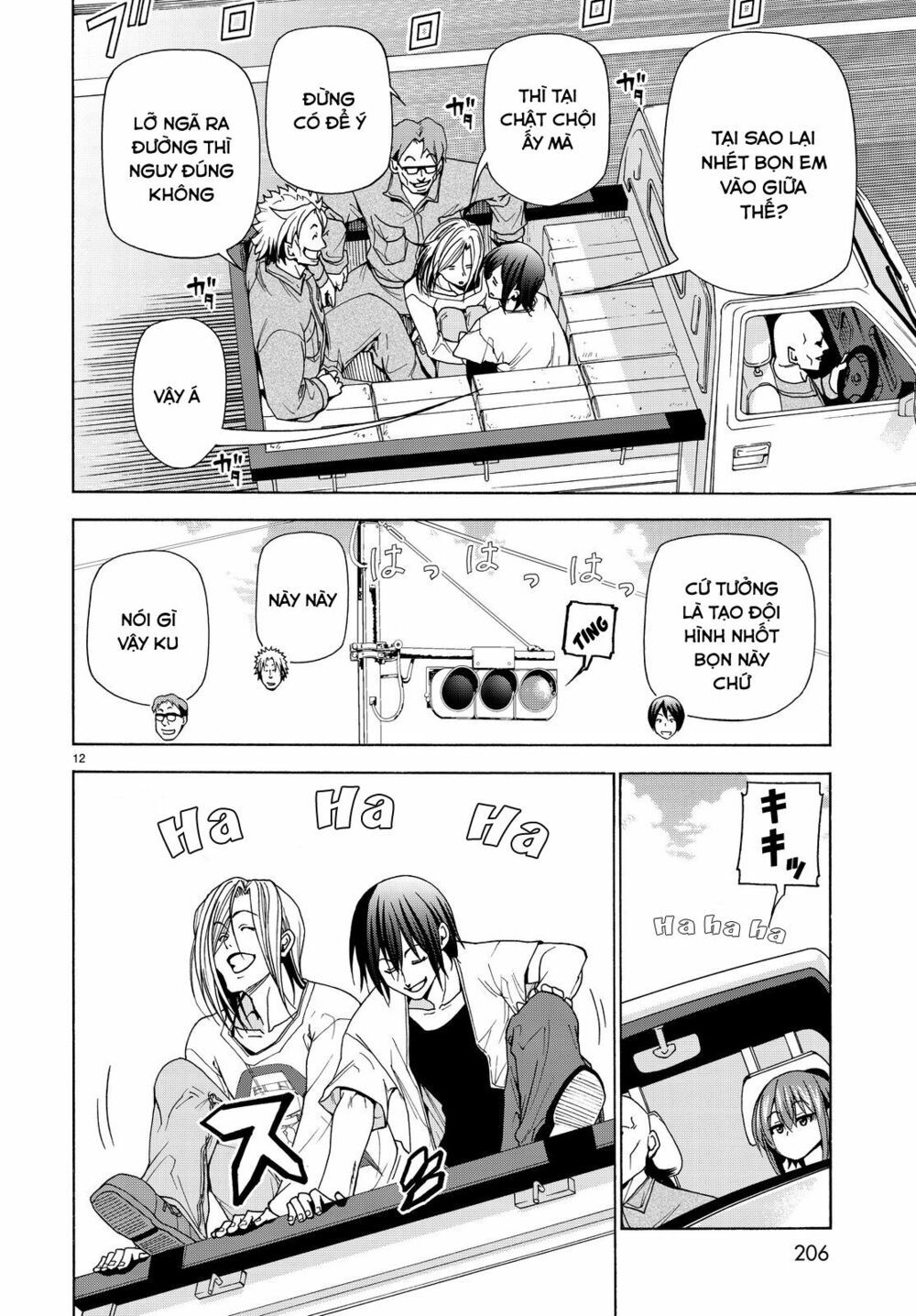 cô gái thích lặn - grand blue chapter 40 12