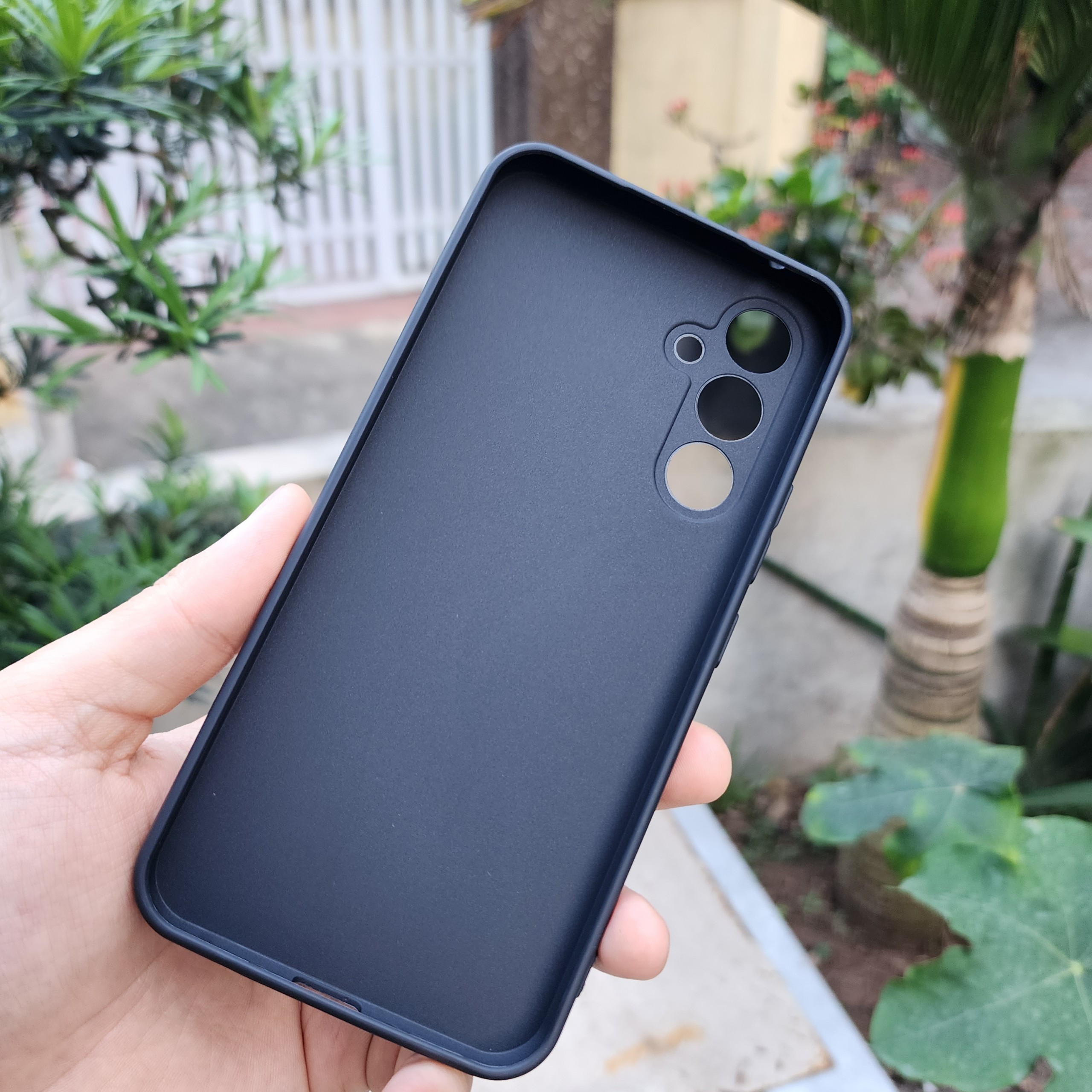 Ốp Lưng Dẻo cho Samsung Galaxy A54 5G - Đen Nhám Mịn, Chống Bám Vân Tay, Có Gờ Bảo Vệ Camera.