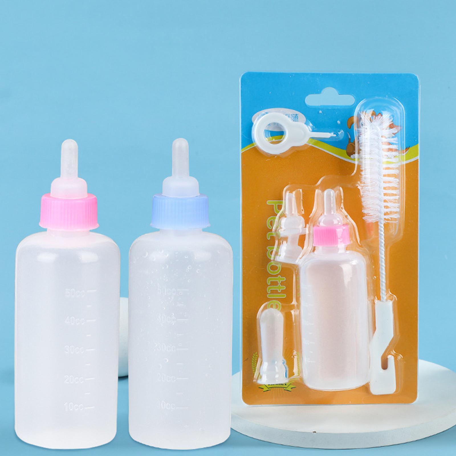 Pet Feeder Bottle Kit Nursing Milk Bottle Professional Feeder Bottle for Drinking