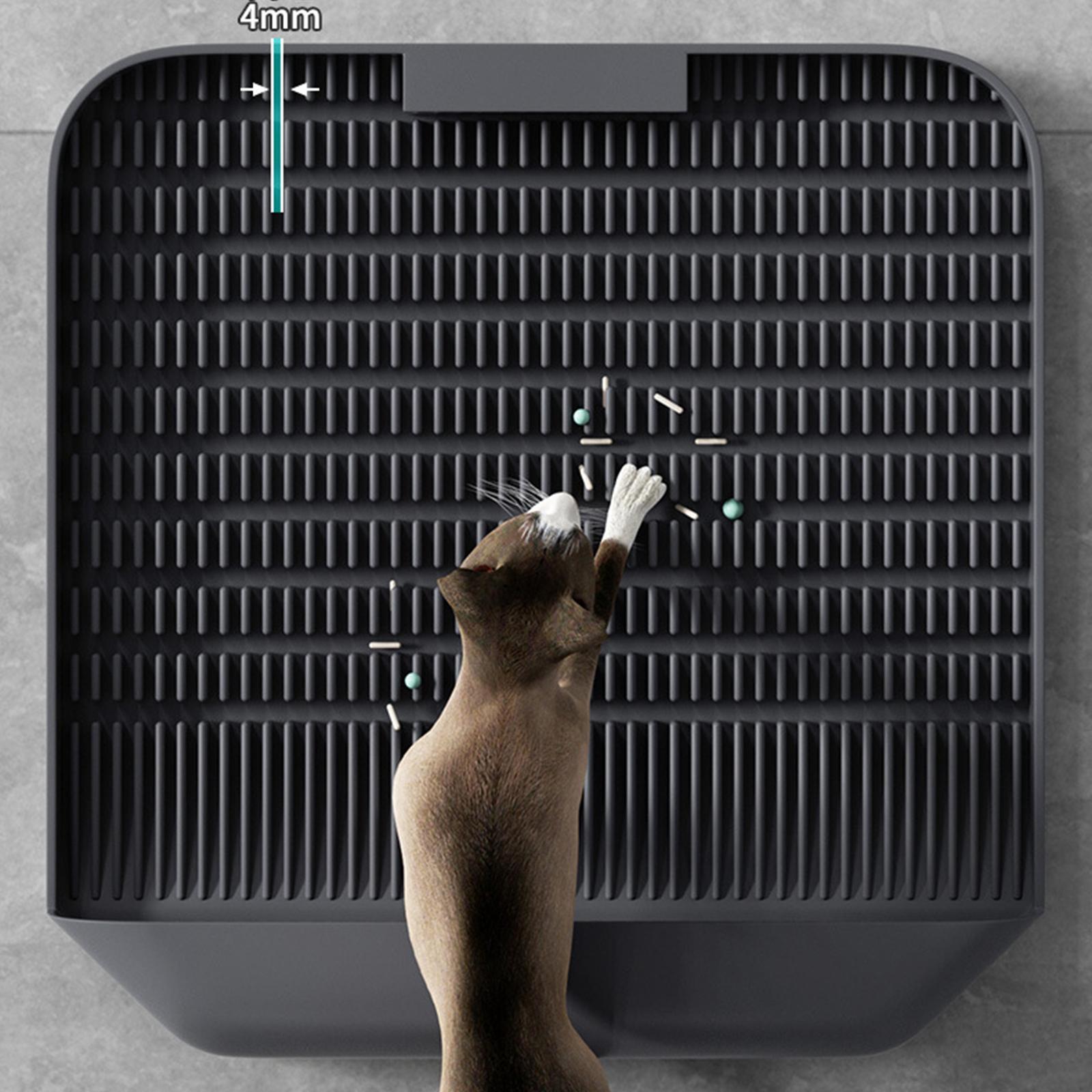 Cat Litter Mat Kitten Footboard Pad for Bathroom Lavatory Bedroom