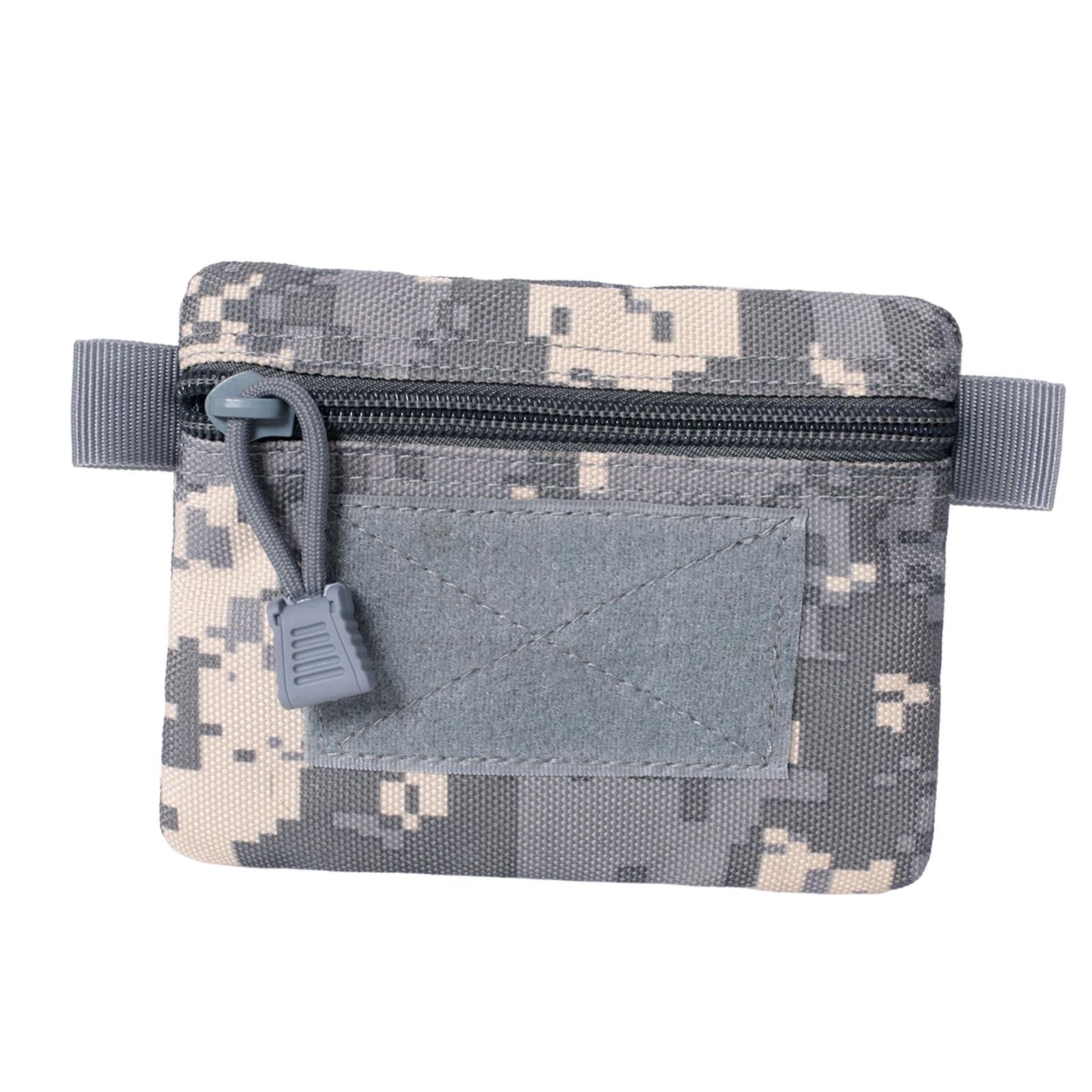 Outdoor Wallet Nylon Purse Organizer Pouch Small Bag Zipper for Climbing