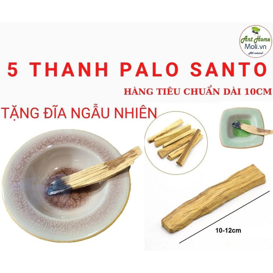 Palo Santo - Gỗ trắc xanh - Gỗ thánh Peru - Lá Sigil may mắn tài lộc