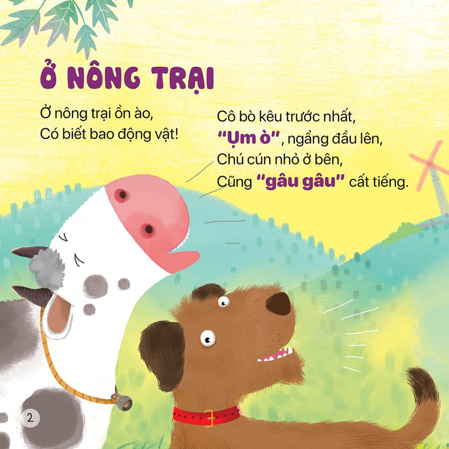 Sách - Thơ Hay Cho Bé - Học Về Nông Trại