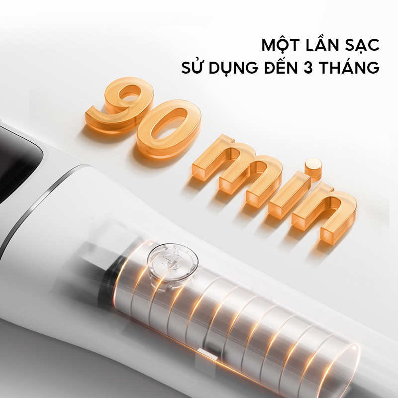 Tông đơ cắt tóc Enchen Boost 2 - Đầu cắt gốm 2 chế độ cạo, Độ ồn thấp, Pin đến 120 phút - Hàng chính hãng