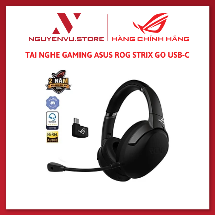 Tai Nghe Gaming ASUS ROG STRIX GO USB-C - Hàng Chính Hãng