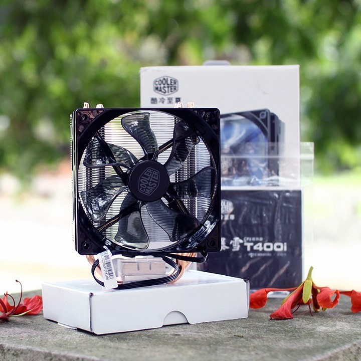 Hình ảnh Quạt tản nhiệt Fan CPU Cooler Master T400i - Hàng Chính Hãng