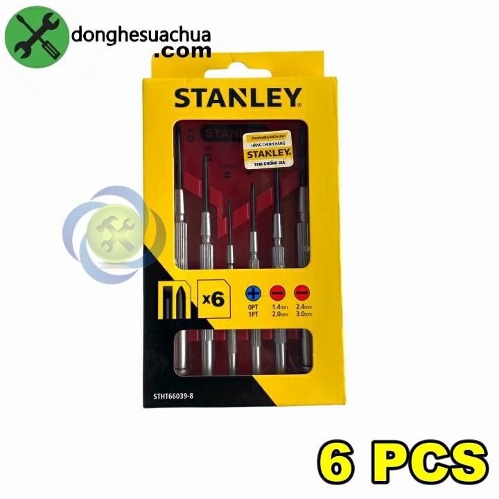 Bộ vít điện tử Stanley STHT66039-8 cán sắt 6 cây