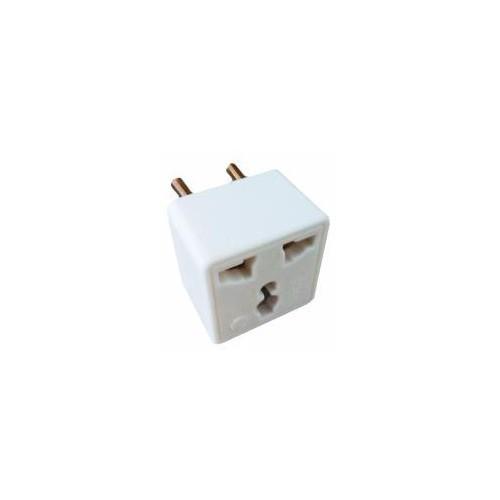 Phích cắm chuyển 3 chấu sang 2 chấu màu trắng