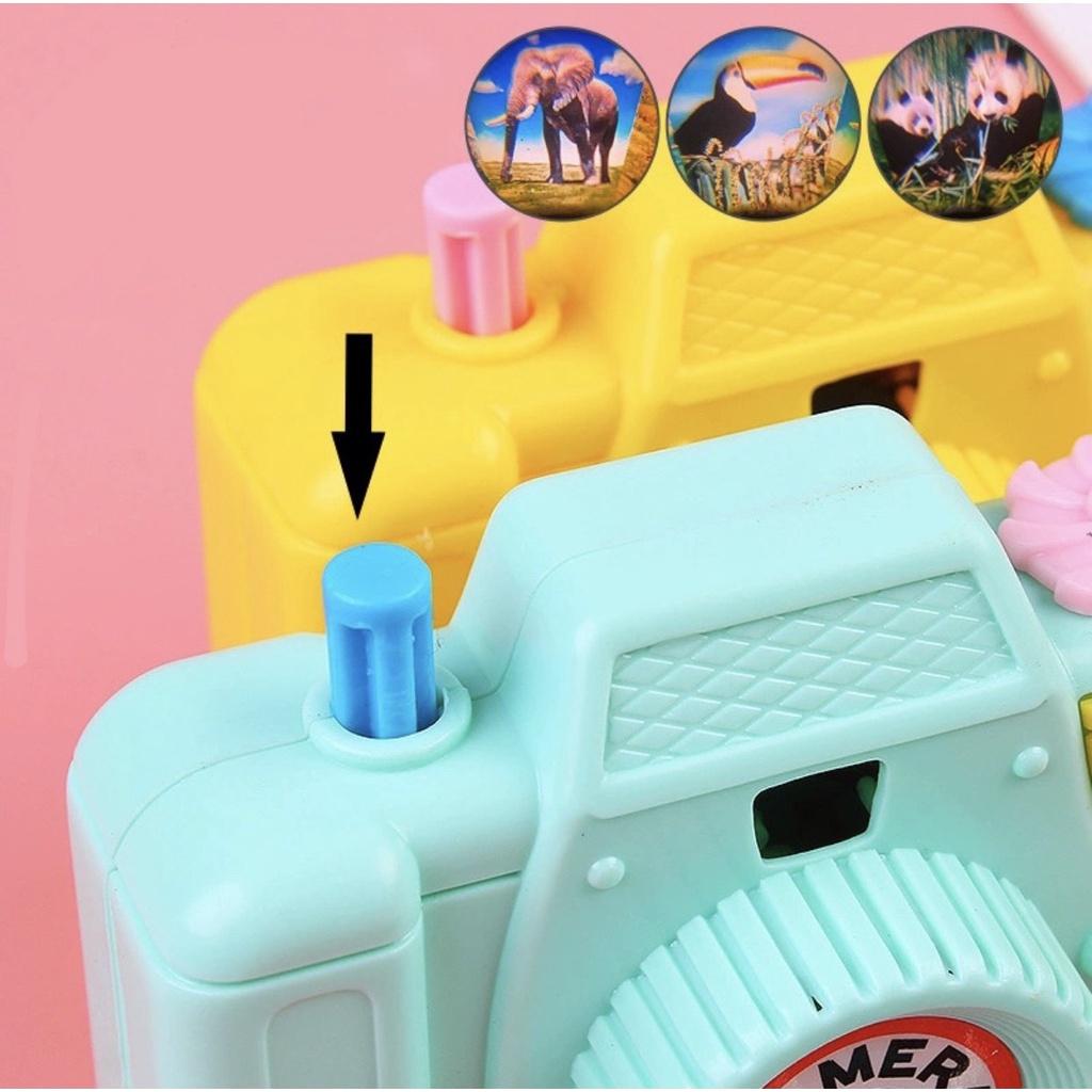 Máy Ảnh Đồ Chơi Mini Đáng Yêu Chiếu Hình Thế Giới Động Vật DUASHOP