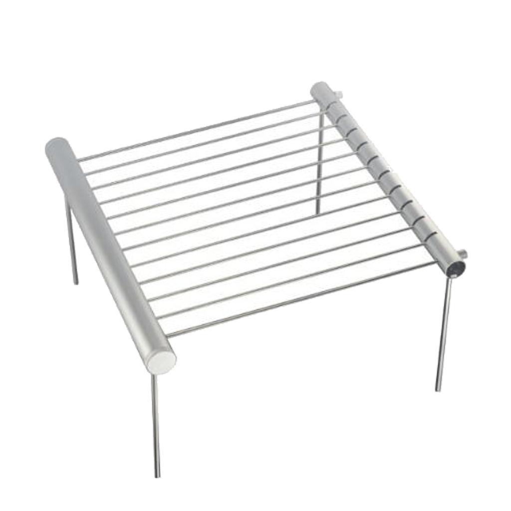 BBQ Stainless Steel Compact Mini Pocket Park Grill For Outdoor Camping