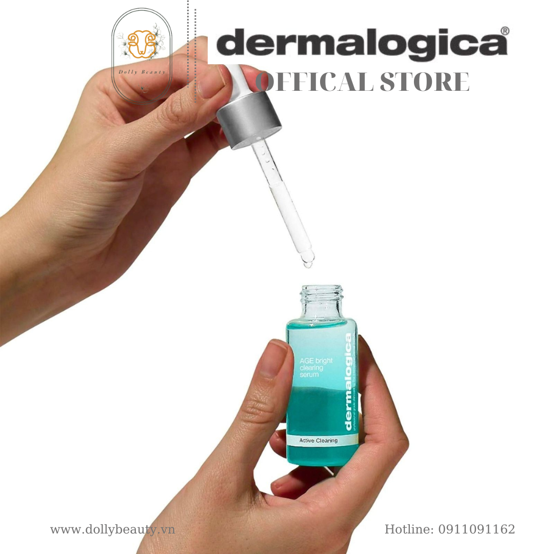 Serum xoá thâm, giảm mụn dành cho da mụn AGE BRIGHT CLEARING SERUM của Dermalogica
