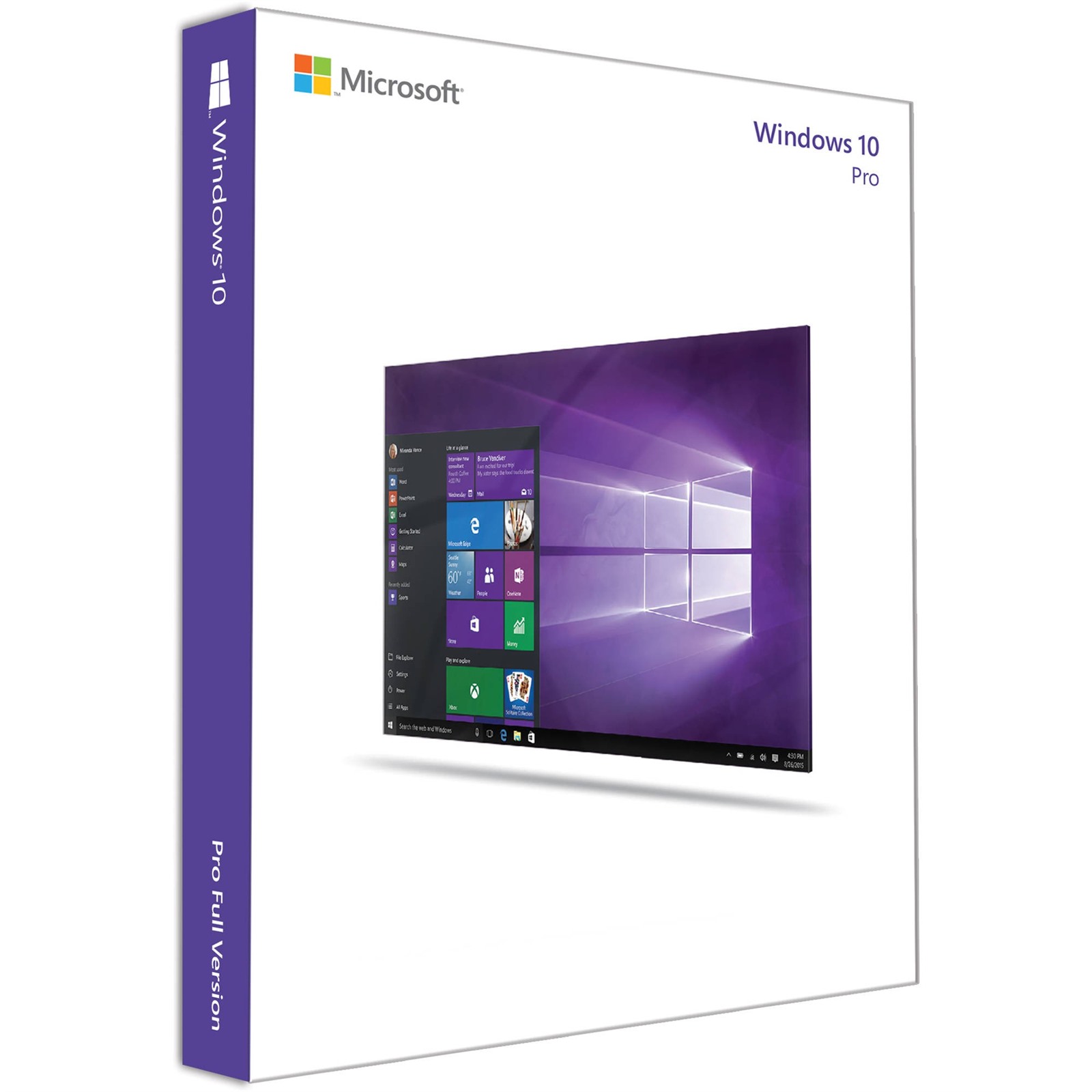 Windows 10 Pro 64-bit Eng Intl 1pk DSP OEI DVD - Hàng Chính Hãng