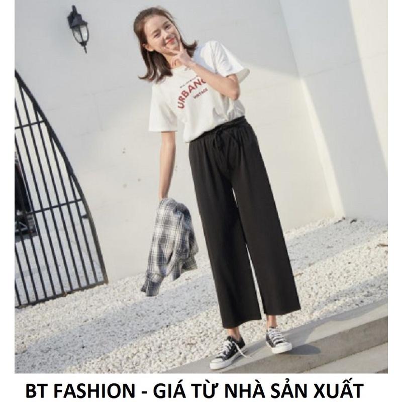Quần Dài Đũi Không Nhăn - Ống Rộng Thời Trang Mới BT Fashion + Hình Thật