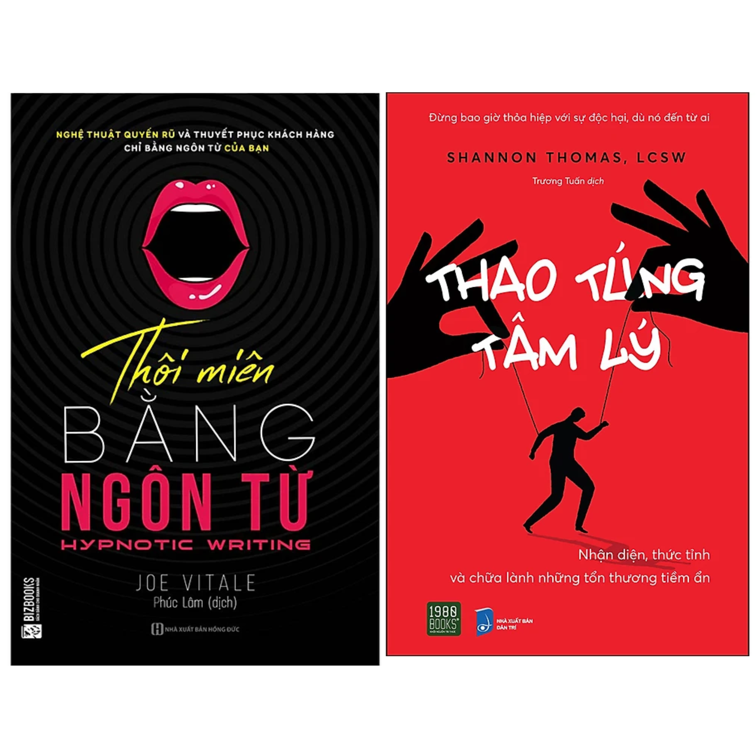 Combo 2Q: Thôi Miên Bằng Ngôn Từ - Bizbooks + Thao Túng Tâm Lý