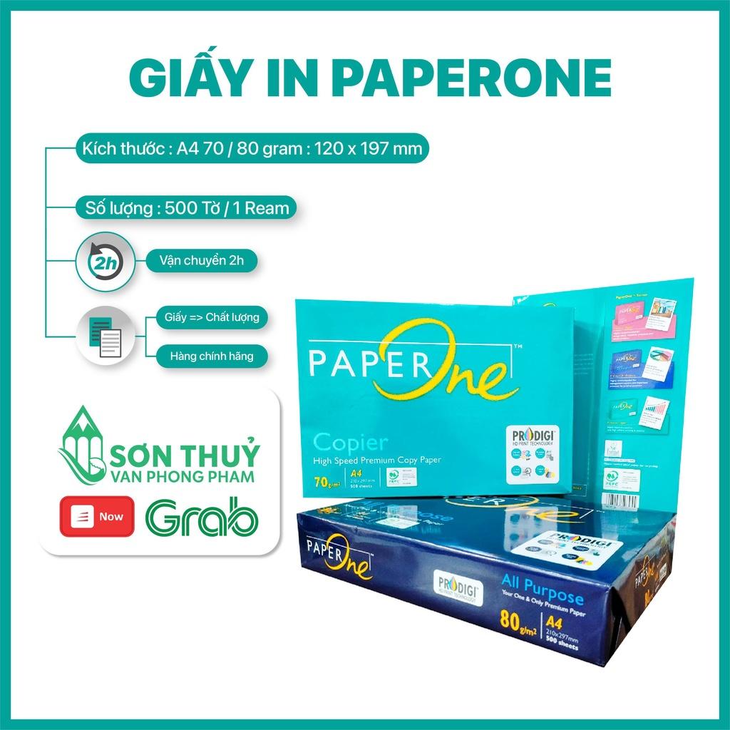 Giấy In A4 Paper One 70g, 80g - Chính Hãng Indonexia