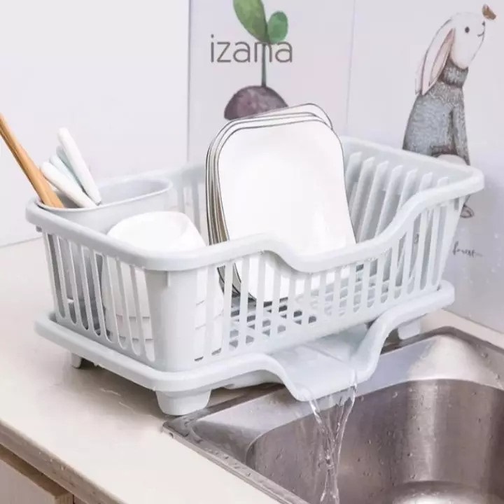 Khay Nhựa Úp Chén Bát Ráo Nước Tiện Lợi