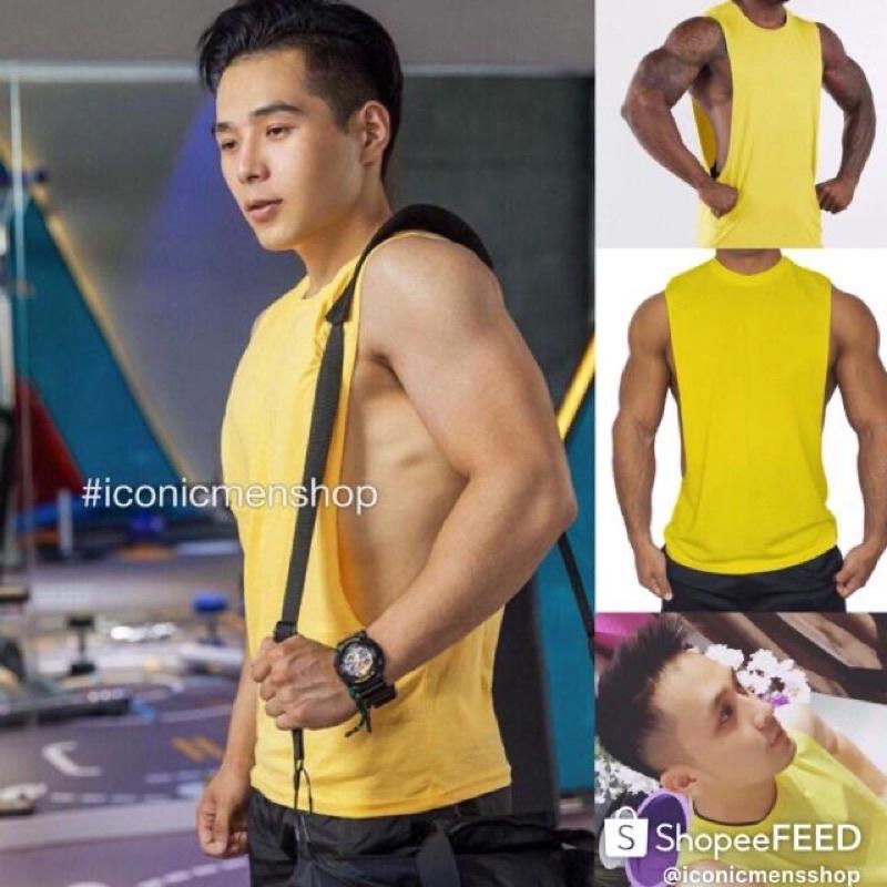 Áo thun tanktop ba lỗ chuẩn gym trơn nhiều màu vải coton cao cấp thấm hút mồ hôi