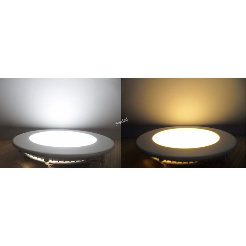 Đèn Led âm trần siêu mỏng 6w BH 12 tháng