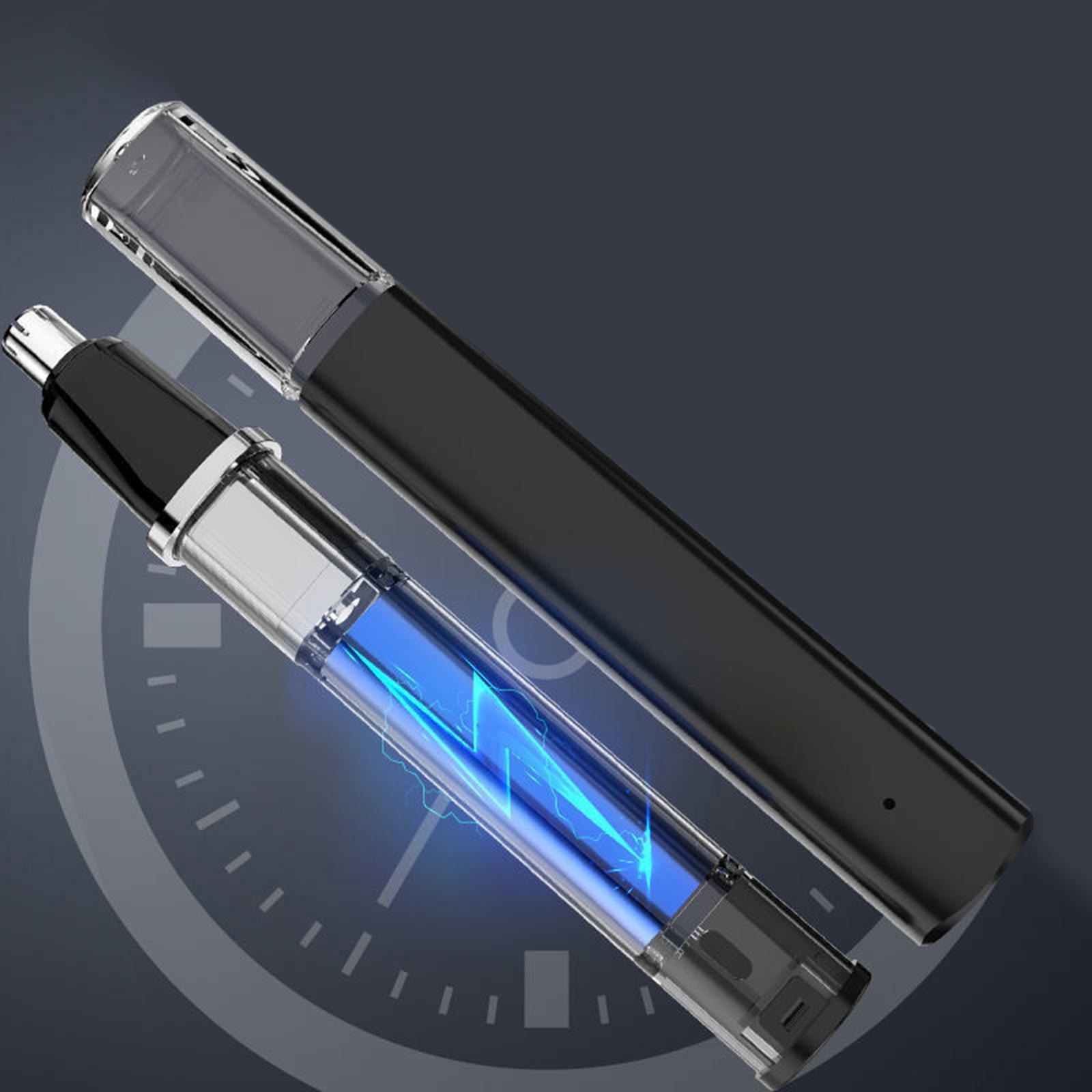 Waterproof Nose Ear Hair Trimmer 6000RPM Rotation Speed Facial Shaver for Travel Home