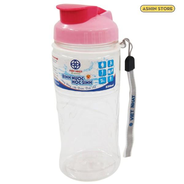 Bình Nước Học Sinh Việt Nhật 100% Nhựa PET An Toàn 750ml