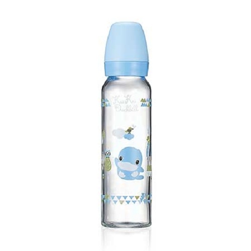 Bình Sữa Cổ Thường Bằng Thủy Tinh KuKu KU5863 - 240ml