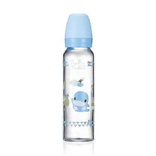 Bình Sữa Cổ Thường Bằng Thủy Tinh KuKu KU5863 - 240ml 