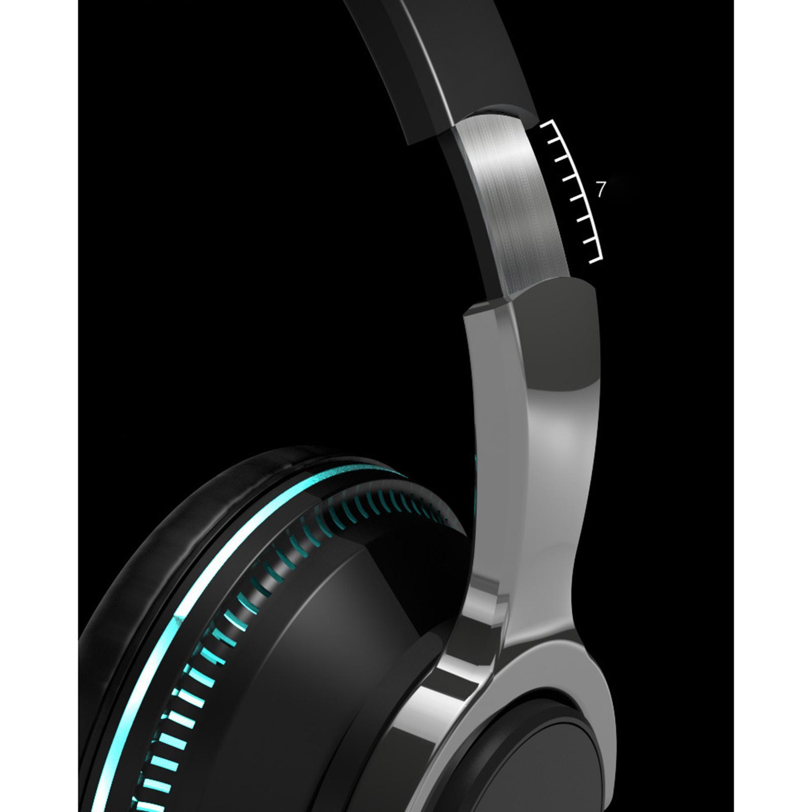 Wireless Headphone Bluetooth Headset Stereo Earphone w/Mic